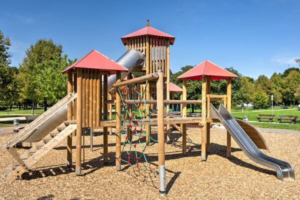 Playground Mulch Installation in Aurora