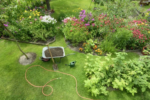 Flower Bed Construction in Aurora