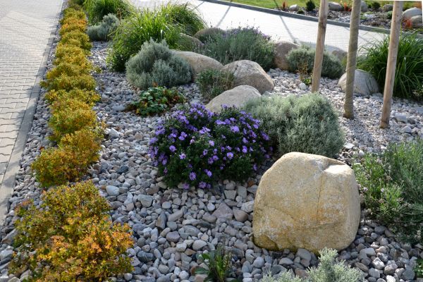 Decorative Rock Installation in Aurora
