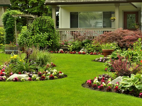 Flower Garden Planting in Aurora