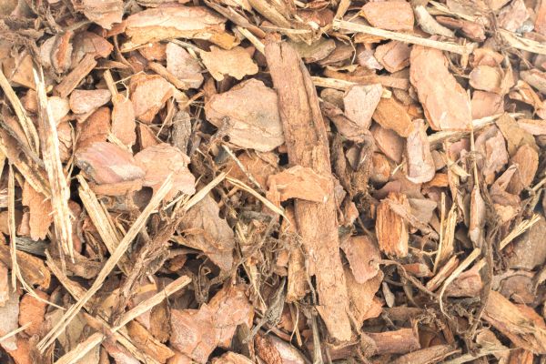 Bark Mulch Installation in Aurora