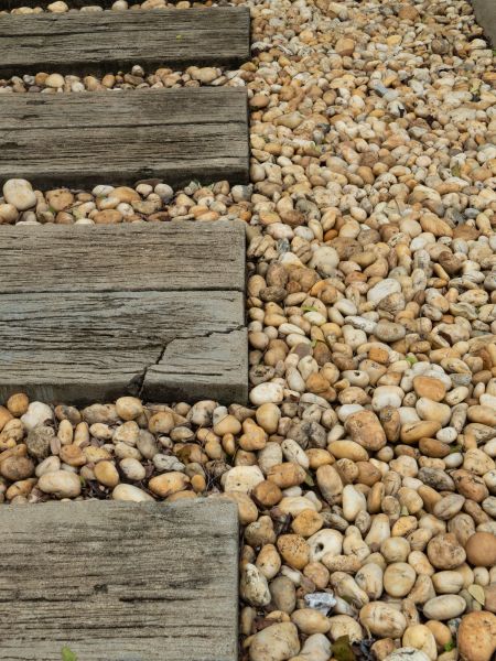 Pea Rock Installation in Aurora
